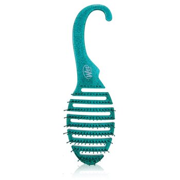 Shower Detangler Teal Glitter - Kartáč na vlasy
